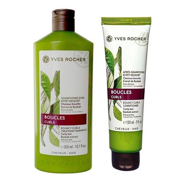 Hình ảnh chân thực Dầu Gội Yves Rocher Bouncy Curls - Tinh hoa từ thiên nhiên