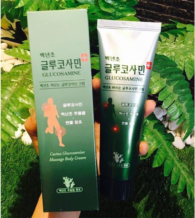 Dầu xoa bóp khớp toàn thân Cactus Glucosamine Massage Body Cream hình ảnh 2