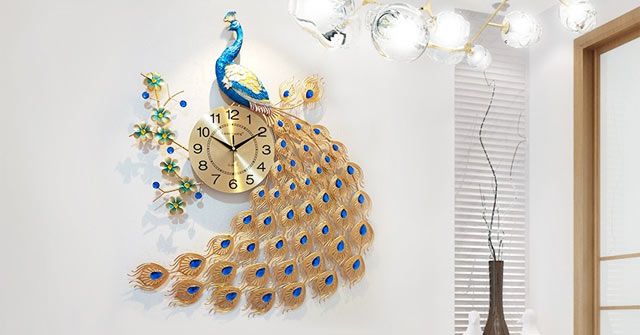 Hình ảnh minh họa đồng hồ treo tường hiện đại