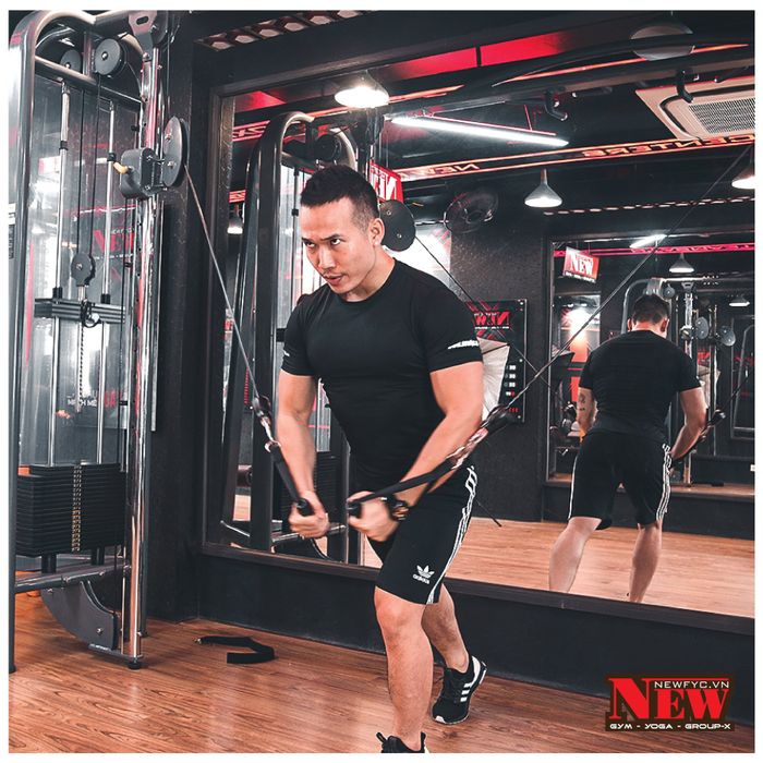 Không gian tập luyện chuẩn Hàn Quốc tại New Fitness & Yoga