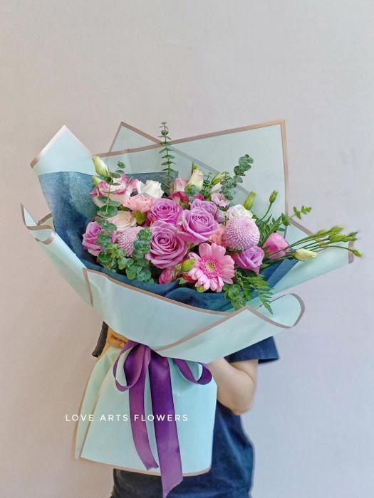 Hình ảnh ấn tượng về các tác phẩm tại Love Arts Flowers