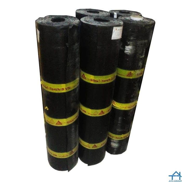 Hình ảnh thi công màng khò nóng Sika Torch 3 - ứng dụng thực tế