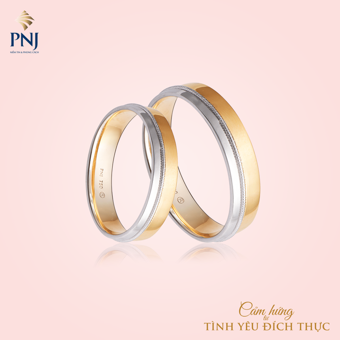 Bộ sưu tập nhẫn cưới đẳng cấp tại PNJ
