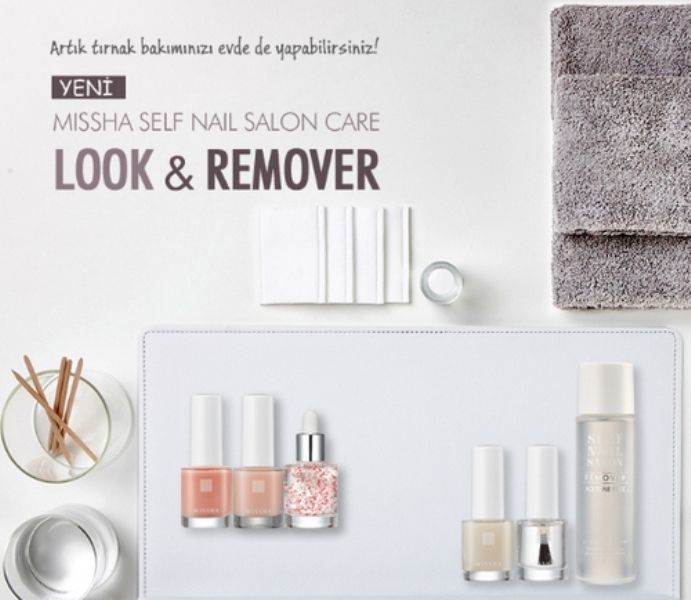 Hình ảnh sơn dưỡng chăm sóc móng tay Missha Self Nail Salon Care Look 2
