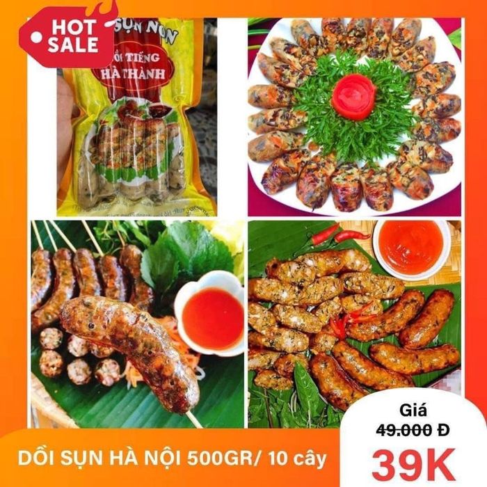 Các đặc sản Bắc Bộ được trưng bày bắt mắt tại siêu thị