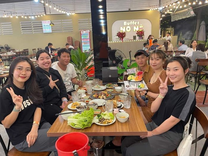 Hình ảnh thực tế ấn tượng tại Buffet Nướng No Nê Quy Nhơn