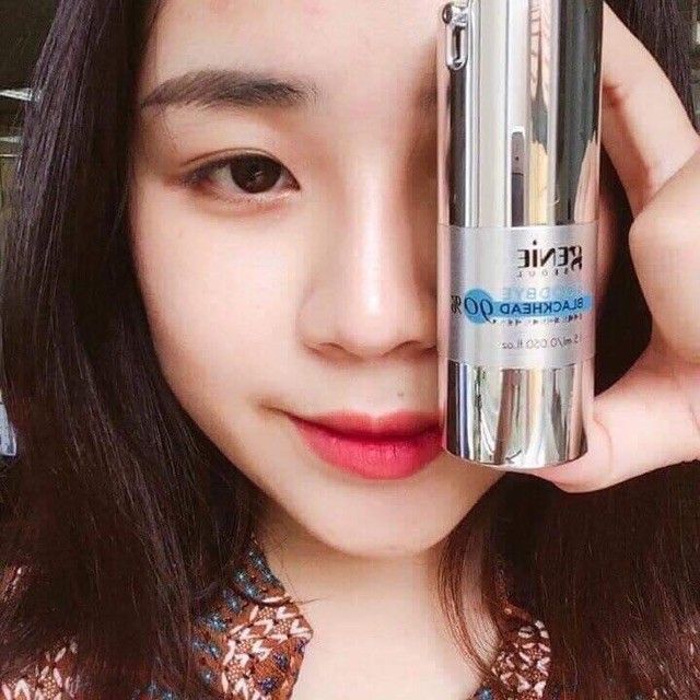Hình ảnh minh họa hiệu quả sau khi sử dụng Genie Goodbye Blackhead