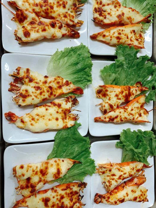 Hình ảnh không gian sang trọng tại Buffet Chef Dzung