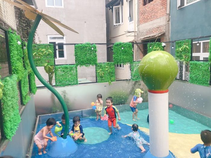 Khoảnh khắc học tập vui nhộn tại Mầm Non Song Ngữ Little Pine