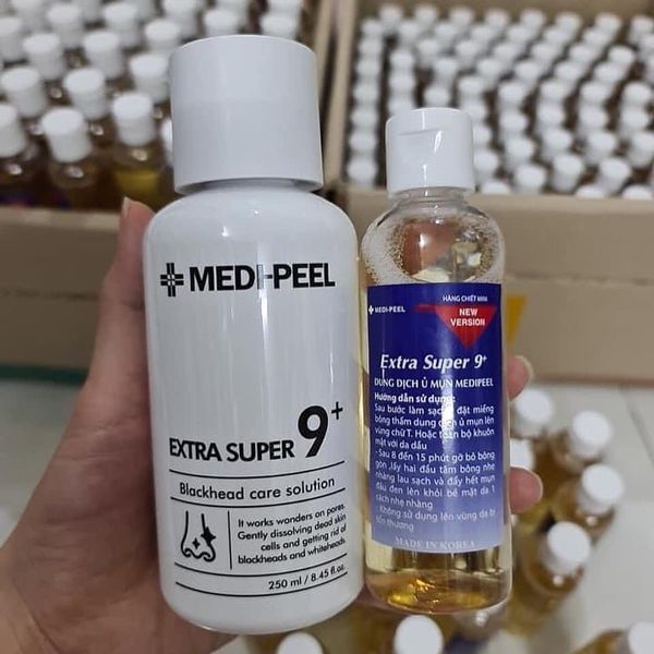 Hình ảnh minh họa quy trình sử dụng Medi Peel Extra Super 9 Plus