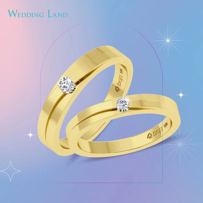 Bộ sưu tập nhẫn kim cương cao cấp tại DOJI