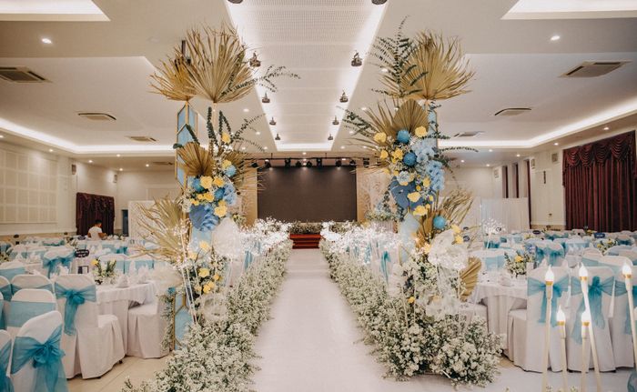 Hình ảnh tiệc cưới cao cấp được thiết kế bởi Dzung Wedding - Luxury Event