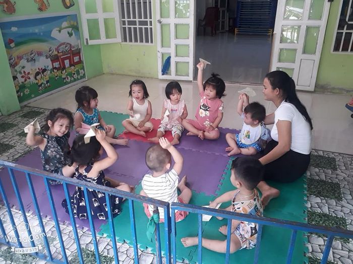 Hoạt động học tập sáng tạo tại Nhóm trẻ Nhật Ân
