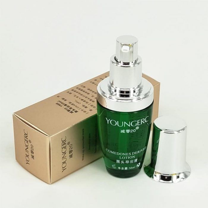 Hình ảnh thực tế tinh chất ủ mụn Youngerc Comedones Derived Lotion