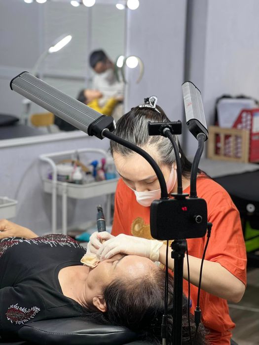 Album hình ảnh thực tế về kết quả phun môi tại Lynh Spa