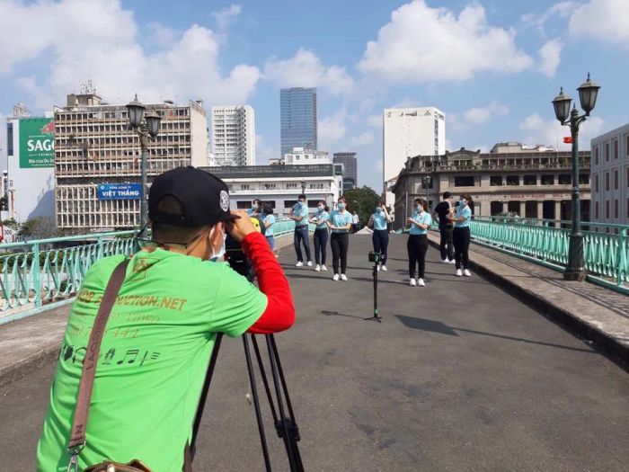 Hình ảnh sản xuất TVC ấn tượng từ Vietpromotion