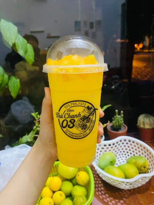 Tiệm trà chanh 03 (Ảnh 2) - Không gian ấm cúng với nét duyên dáng riêng