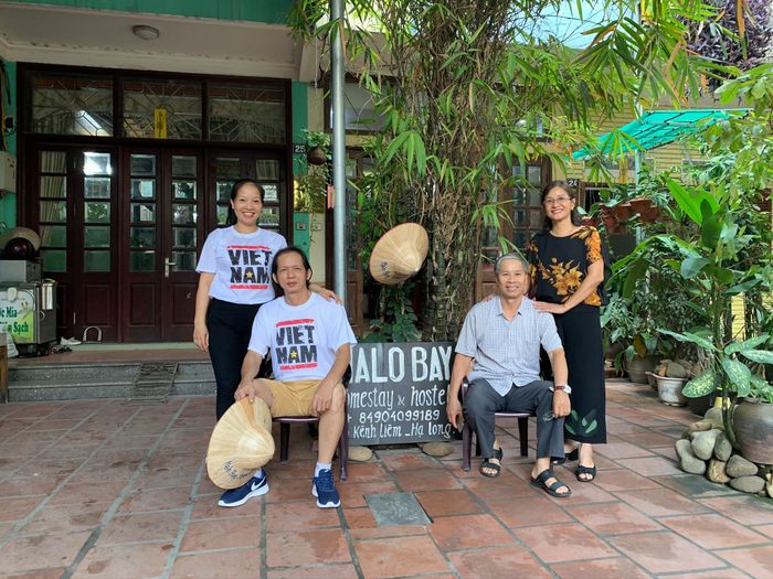 Halo Bay Homestay - Không gian sân vườn rộng rãi