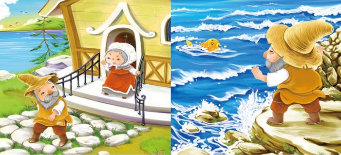 Hình minh họa nghệ thuật - Cảnh biển dậy sóng