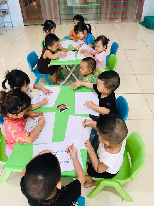 Hoạt động ngoại khóa đầy màu sắc tại Mầm non Nốt Nhạc Xanh