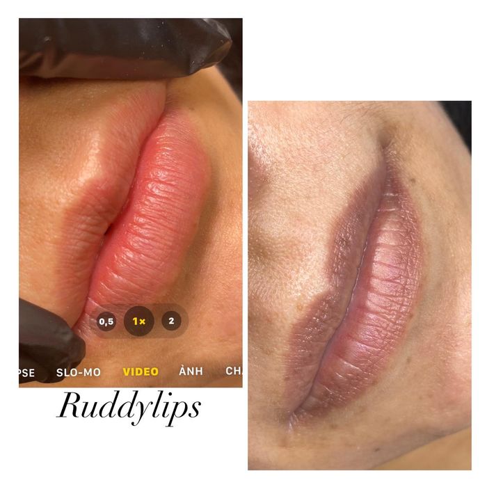 Bộ sưu tập hình ảnh kết quả phun môi ấn tượng tại Phương Beauty Academy