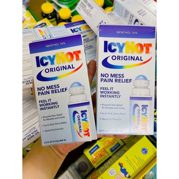 Dầu nóng ICY HOT Pain Relieving Liquid ảnh 1