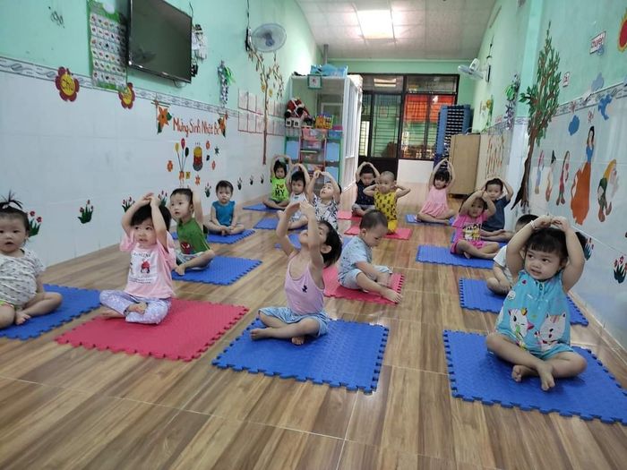 Không gian học tập đầy màu sắc tại Nhóm Trẻ Gà Con