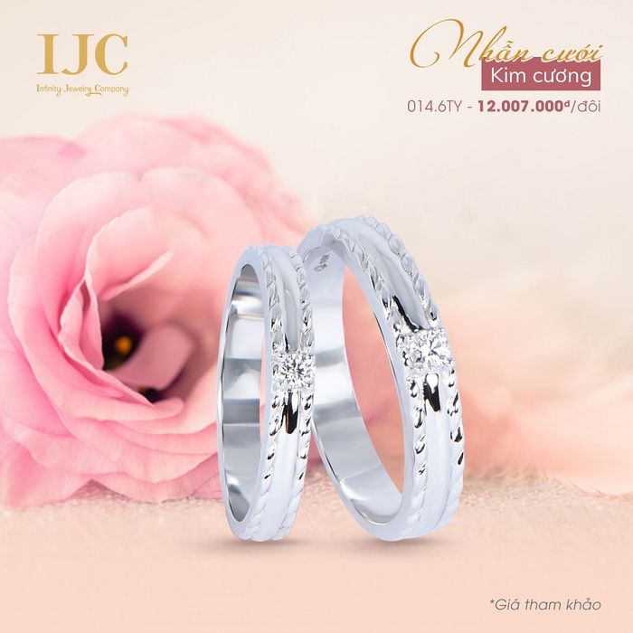 Nhẫn cưới IJC - Tỏa sáng tình yêu vĩnh cửu