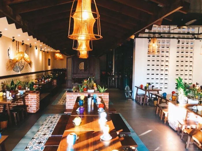 Không gian ấm cúng tại Linh Cá Kèo