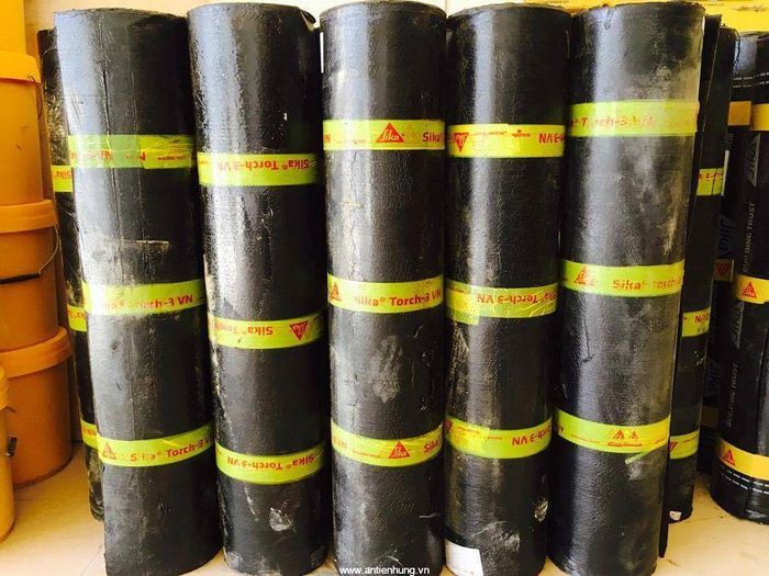 Hình ảnh thực tế màng khò nóng Sika Torch 3 - góc nhìn kỹ thuật