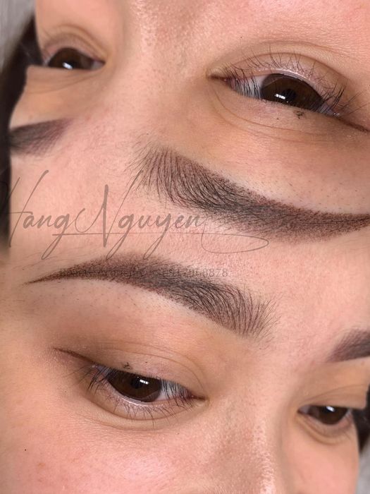 Hình ảnh thực hành của học viên tại Học viện Hằng Nguyễn