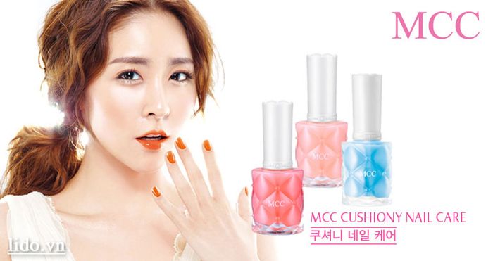 Hình ảnh sơn dưỡng móng MCC Cushiony Nail Care Reinforcing Agent 2