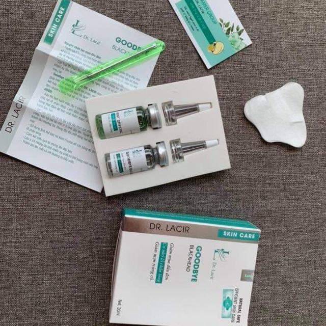 Hình ảnh bộ ủ mụn đầu đen Lamer Dr Lacir chính hãng