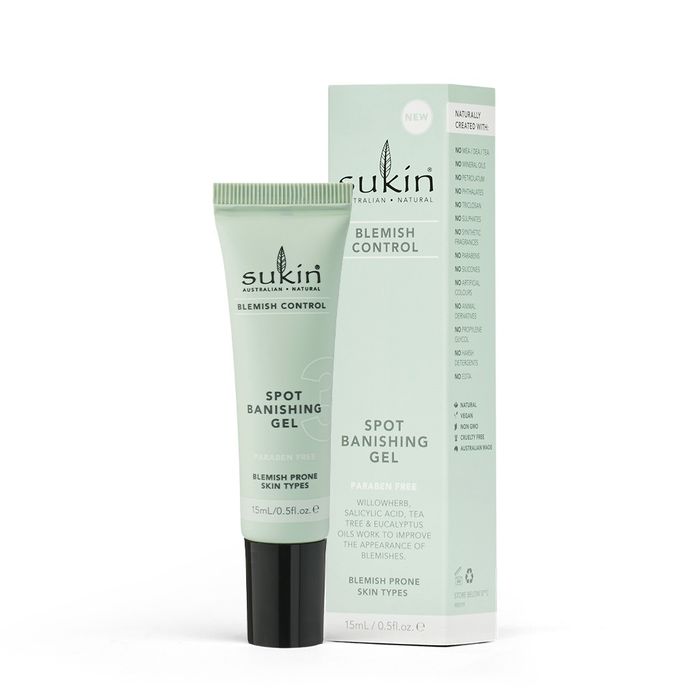Hình ảnh thực tế Sukin Blemish Control - Thiết kế tuýp sang trọng