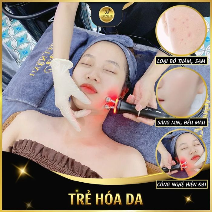 Không gian sang trọng và hiện đại tại Thẩm Mỹ Uyên Lee