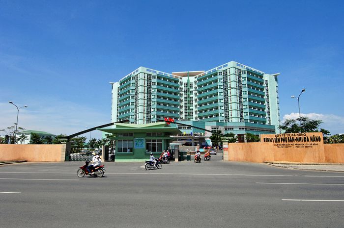 Hình ảnh toàn cảnh Bệnh viện Phụ Sản - Nhi Đà Nẵng hiện đại