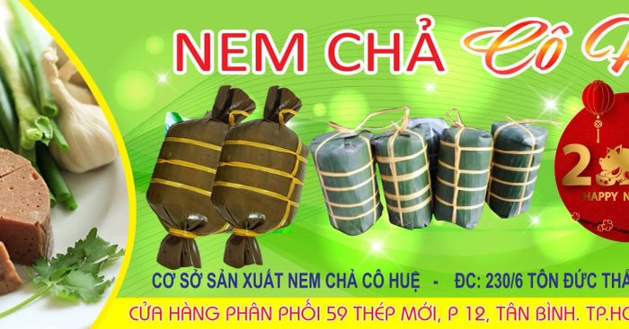 Hình ảnh chả bò thượng hạng tại cửa hàng Bà Đệ