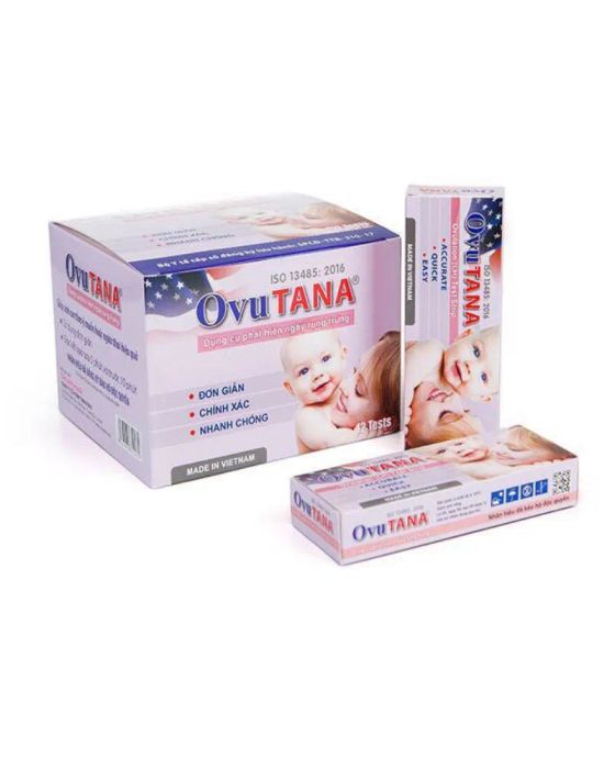Hình ảnh thực tế Que Thử Rụng Trứng OVUTANA - Thiết kế thông minh