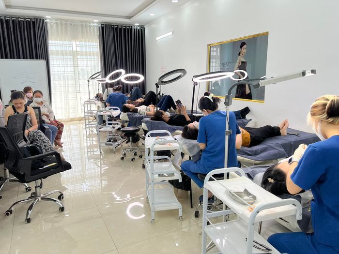 Không gian đào tạo sang trọng tại Ngọc Nemo Beauty Academy