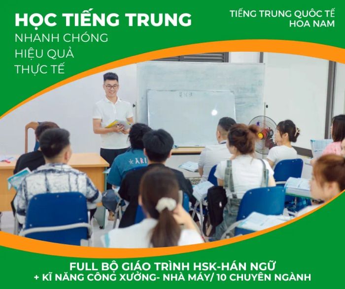 Không gian học tập hiện đại tại Tiếng Trung Miss Hoa