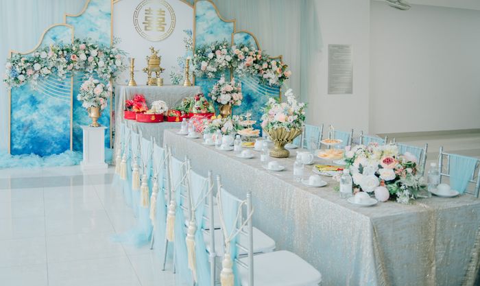 Hình ảnh không gian tiệc cưới ấn tượng từ Your Dreams Wedding & Event