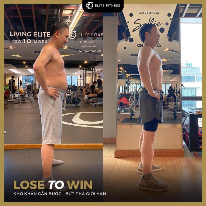 Không gian tập luyện đẳng cấp tại Elite Fitness - Vinh City Hub