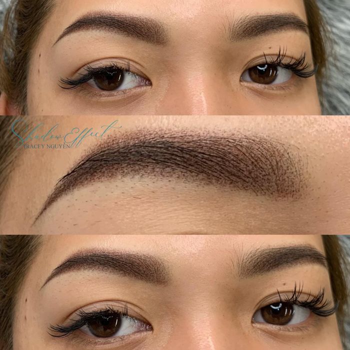 Hình ảnh thực hành của học viên tại Tracey Nguyen Beauty Academy