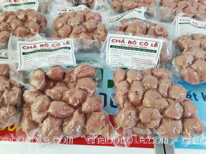 Hình ảnh sản phẩm chả bò chất lượng cao của Cô Lễ
