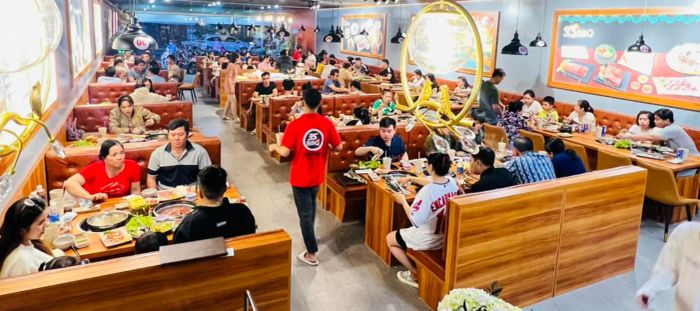 Không gian sang trọng tại 35BBQ