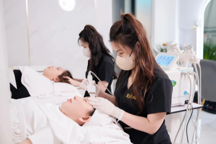 Hình ảnh không gian hiện đại tại MyKorea Beauty Center