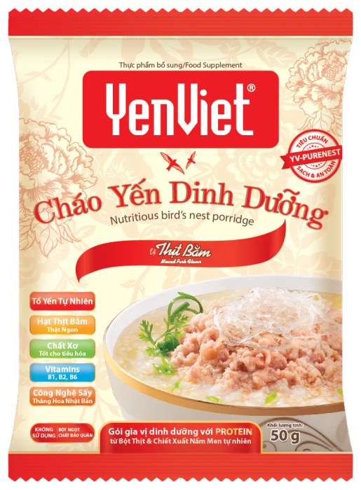 Hình ảnh Cháo Yến YenViet - Tinh hoa từ gạo thơm và tổ yến