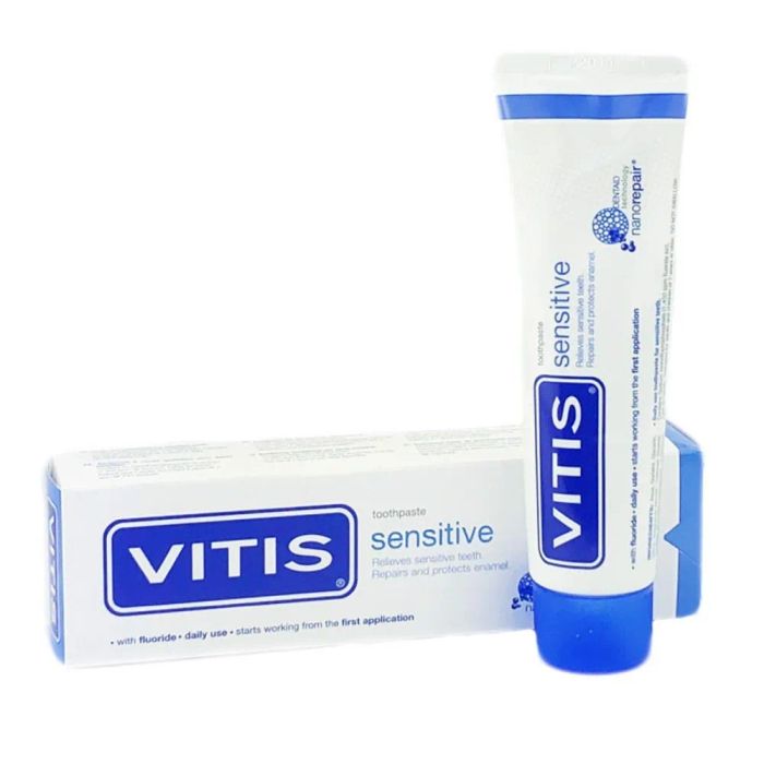 Hình ảnh kem đánh răng Vitis Sensitive - Bảo vệ răng nhạy cảm vượt trội