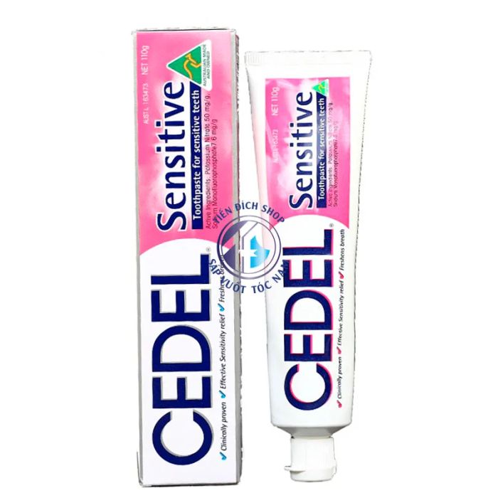 Hình ảnh bao bì CEDEL SENSITIVE - Thiết kế sang trọng đẳng cấp quốc tế