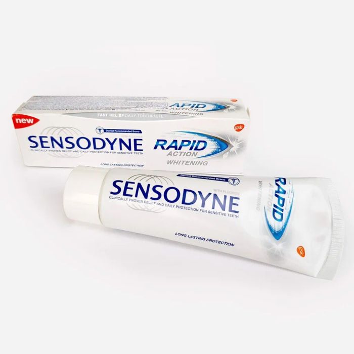 Hình ảnh thực tế kem đánh răng Sensodyne Rapid - Giải pháp ê buốt tối ưu
